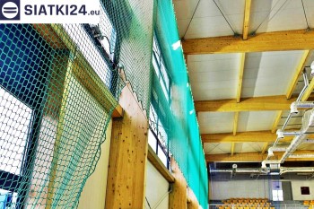 Siatki Milicz - Duża wytrzymałość siatek na hali sportowej dla terenów Milicza